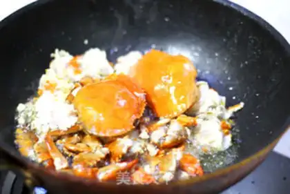 Make Spicy crabs step 3