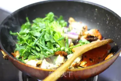 Make Spicy crabs step 7