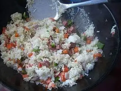 Make Beef rice step 8