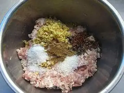 Make Sterilized meatloaf step 0