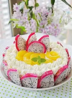 Make Birthday cake step 4