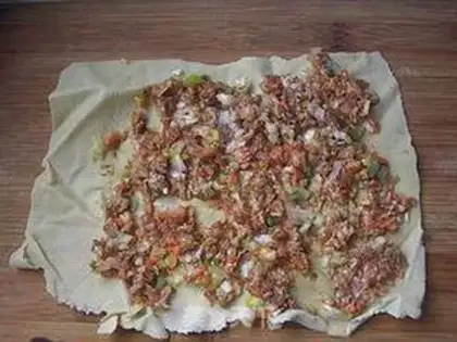 Make Sterilized meatloaf step 4
