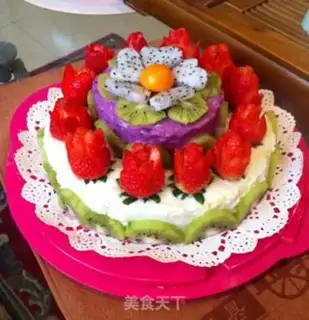 Make Rosecake step 4