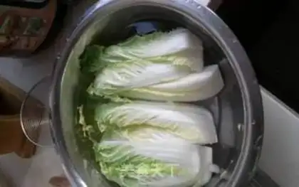 Make Korean pickles step 1