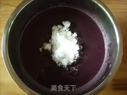Make Black rice cake step 2
