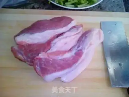 Make Celery and meat step 2