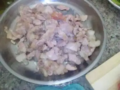 Make Celery and meat step 7