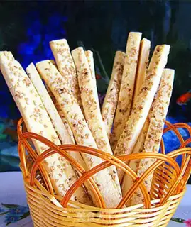 Make Egg sesame stick step 11