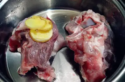 Make Milky bone soup step 0