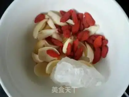 Make Peach and glue step 2