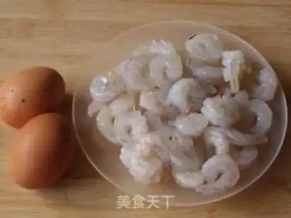 Make Shrimp fried eggs step 0