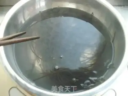 Make Frozen root powder step 0