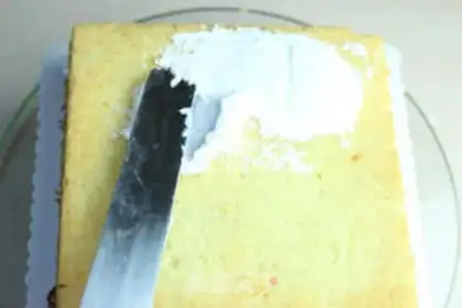 Make Mahjongg cake step 3