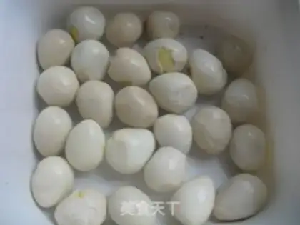 Make Jealousy quail eggs step 0
