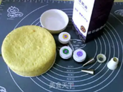 Make Grape cake step 0