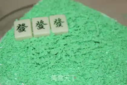 Make Mahjongg cake step 7