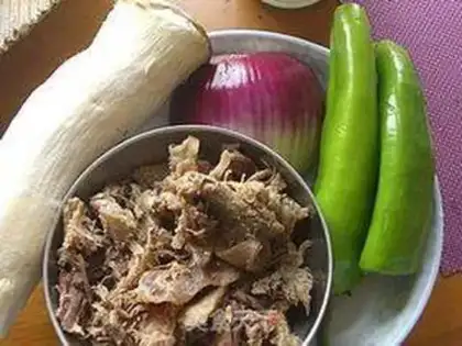 Make Onion abalone squirt step 0