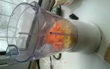 Make Corn carrot soup step 1