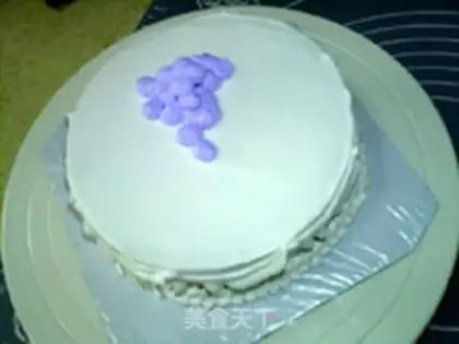 Make Grape cake step 7