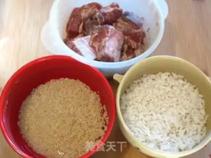 Make The veal of the rice step 0