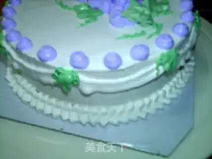 Make Grape cake step 12