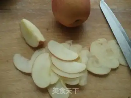 Make Apple Rose step 1