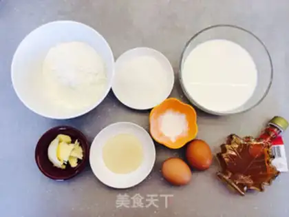 Make Pineapple maple muffin step 0