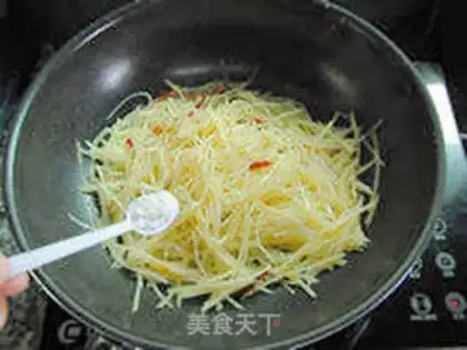 Make Spicy potatoes step 12