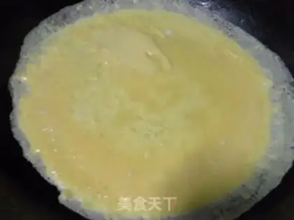 Make Apple cheese eggcake step 4