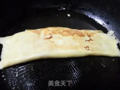 Make Apple cheese eggcake step 7