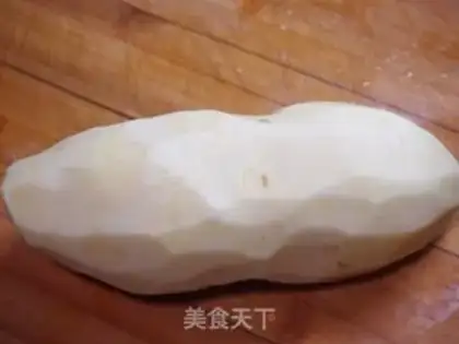 Make Ham organ potatoes step 1