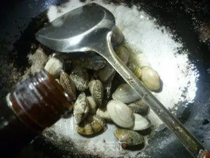 Make Pepper clams step 4