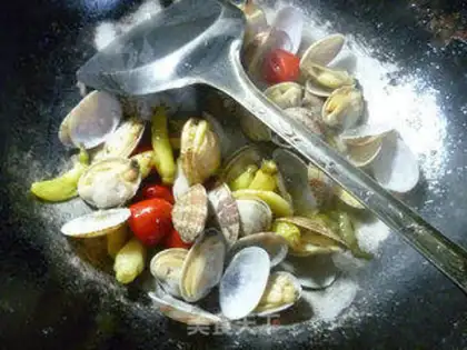 Make Pepper clams step 6
