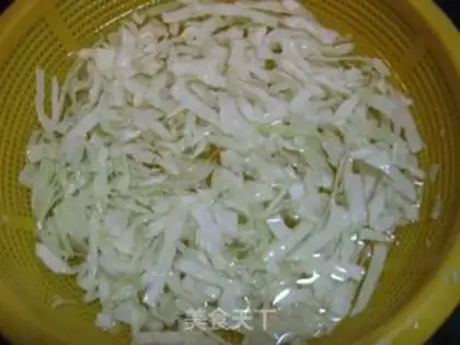 Make Clear the cabbage step 0
