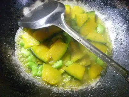 Make Pumpkin beans step 5