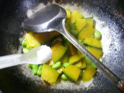Make Pumpkin beans step 6