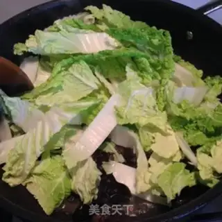 Make Bacon and cabbage step 2