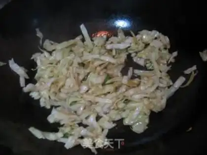 Make Clear the cabbage step 4