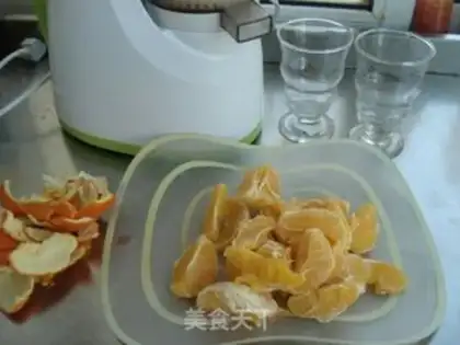 Make Fresh orange juice step 1