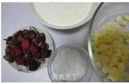Make Rose heart-shaped cookies step 0