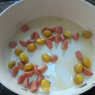 Make Scrambled ham step 4