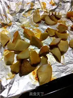 Make Black salt roasted apricot mushrooms step 5