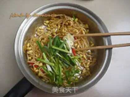 Make Hot sprouts step 4