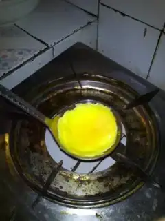 Make Egg peel step 5