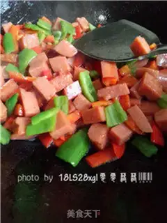 Make Spilled ham step 5