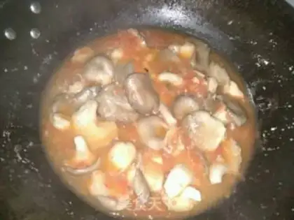 Make Tomato egg noodles step 3