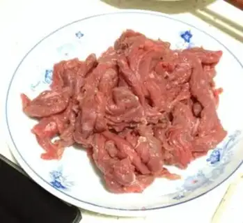 Make Cream beef step 1