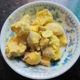 Make Curry egg oatmeal rice balls step 1