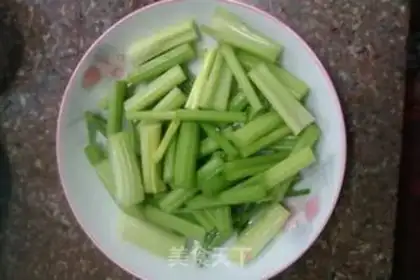 Make Squid celery step 3