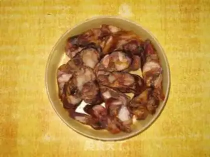 Make Garlic sausage step 1